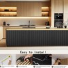 94.5 x 23.6 in Acoustic Wood Wall Panels,3D Flexible Soundproof