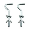 TAODAN 2PCS Heavy Duty Replacement Hook Hammock Accessory Metal Hook