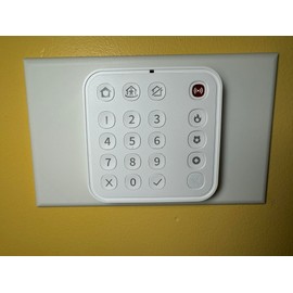 Wall Mounting Plate for Arlo Home Security System Keypad - 3D Printed (Keypad Not Included) (5x8 inch)