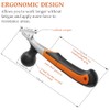 Professional 2-1/2" Tungsten Carbide Scraper - Extra Long Double-Sided Blade