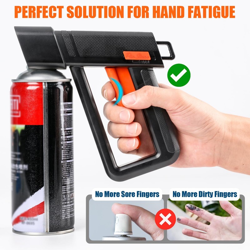PinStone 1pc Spray Paint Gun, Spray Can Aerosol Trigger Handle