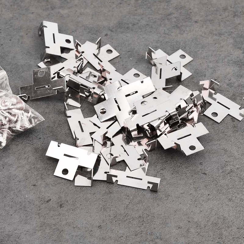 HDYEGY 100Pcs Recessed Light Clips,304 Stainless Steel Retrofit Recessed Downlight