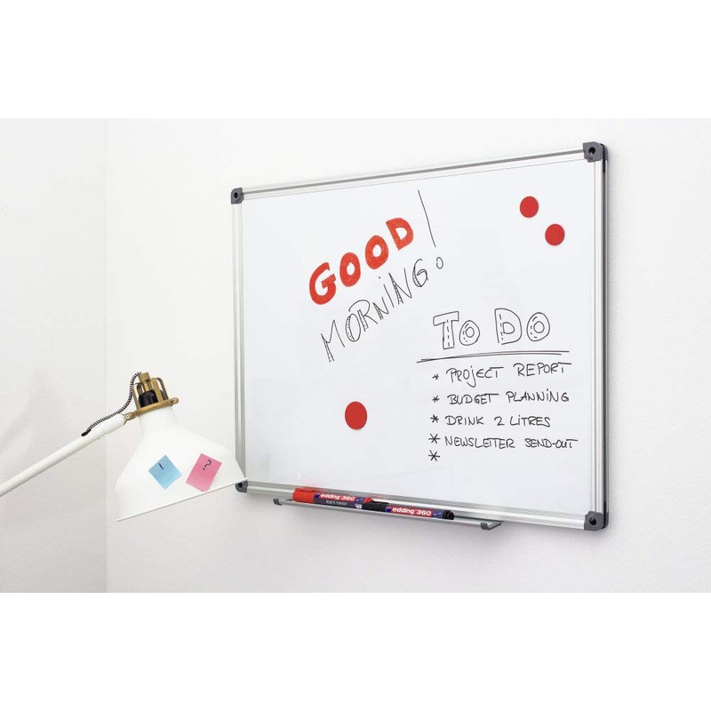 edding 360 Whiteboard Markers Yellow 10 Whiteboard Pens Round Tip
