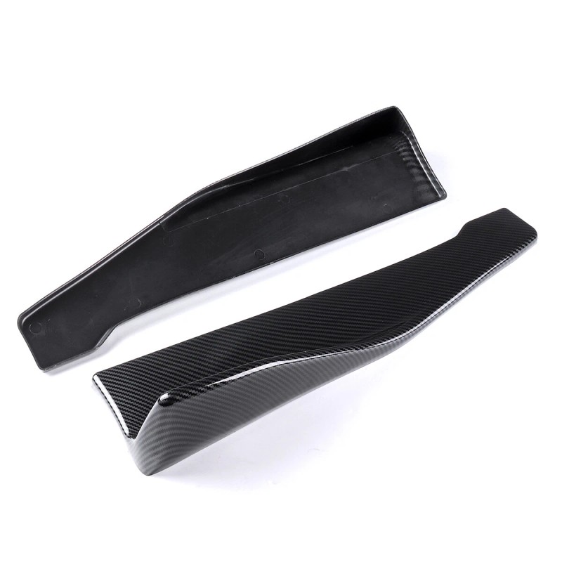 MQ Carbon Fiber Style Rear Side Splitter Side Skirt For