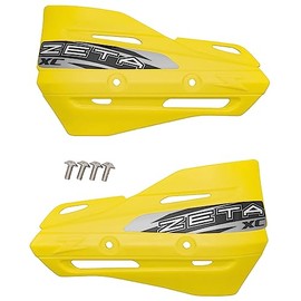 [ジータレーシング] アーマーハンドガード用 XCプロテクター イエロー F5307(旧品番:ZE72-3107) ダートフリーク DIRTFREAK