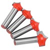 4Pcs Woodworking Router Bits Set 8 Shank SharpenNosed Engraving Machines