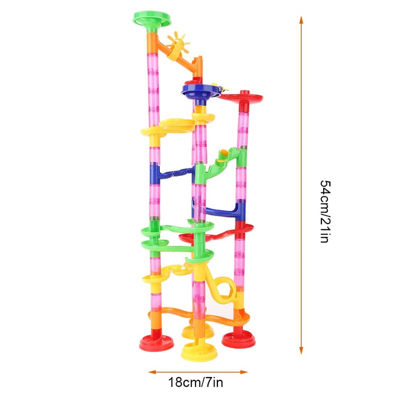 Track Marble Toy, Track Blocks Marble Softly Rounded Edges Develop