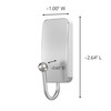 Command Small Bath Hook, Holds up to 1 lb, 1
