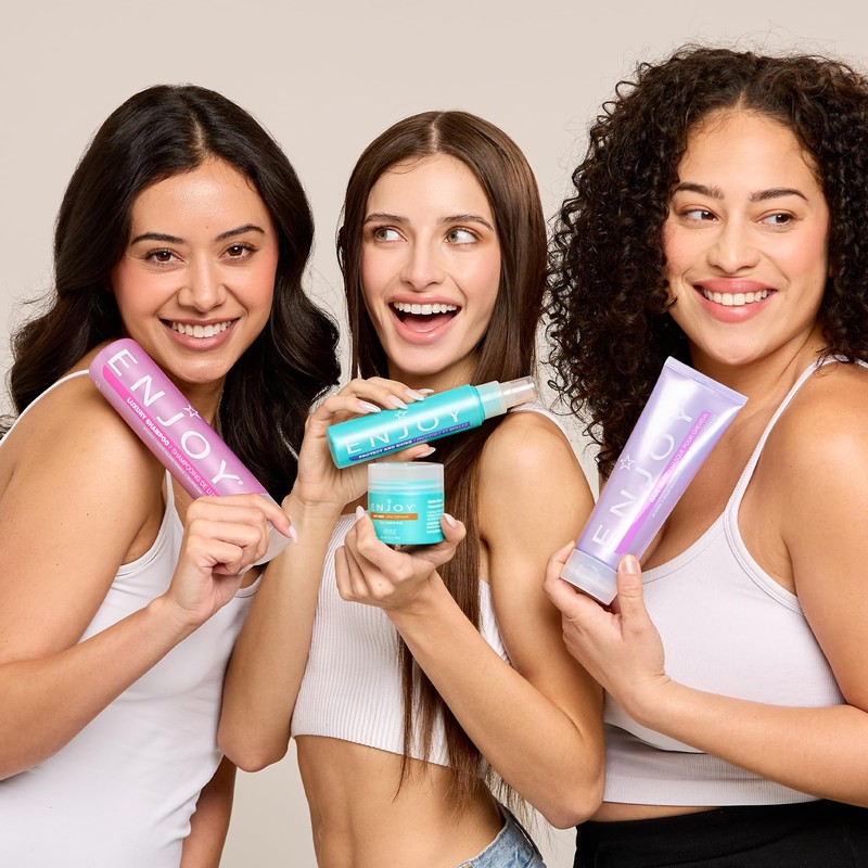 Enjoy Instant Reconstructing Conditioner for Damaged Hair, Lightweight Deep Moisturizing