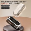 ONTERATE Pill Cutter Splitter for Small & Large Pills, Adjustable