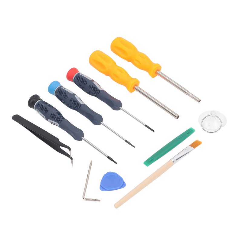 5PCS Small Screwdrivers Multifunctional Wrench Tweezers Brush Pry Plates Disassembly
