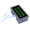 Green 4 Digit LED Motor Speedometer Hall Proximity Switch Magnetic