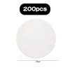 Jagowa 200PCS 15 Cm Burger Paper Non-Stick Baking Paper Hamburger