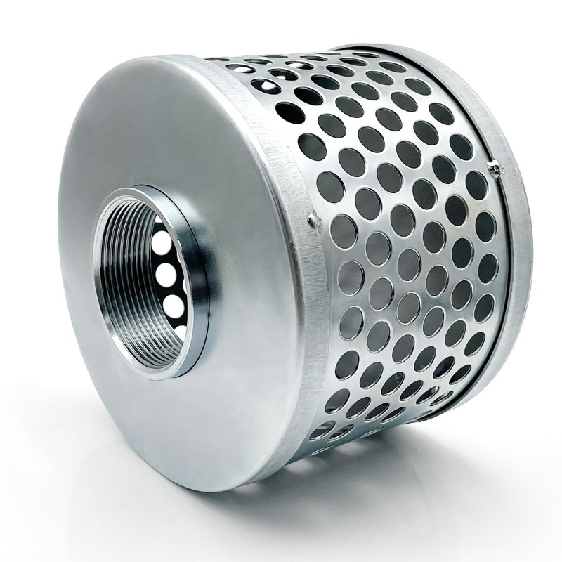 MUSTBEE Round Hole Suction Strainers and Combination Hose Connector Set