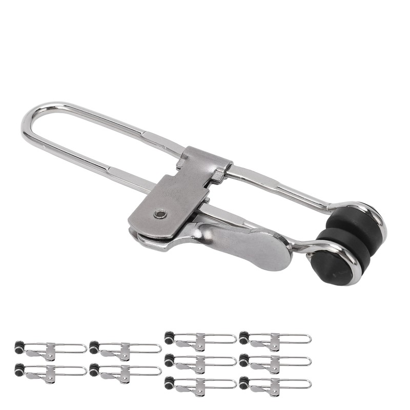 10PCS Lever Action Grid Clamp Multifunctional Stainless Steel Rust Proof