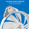 ALSEYE N12 Case Fan Kit, 3 Pack 120mm ARGB &