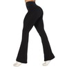 Sunzel Flare Leggings, Crossover Yoga Pants with Tummy Control, High