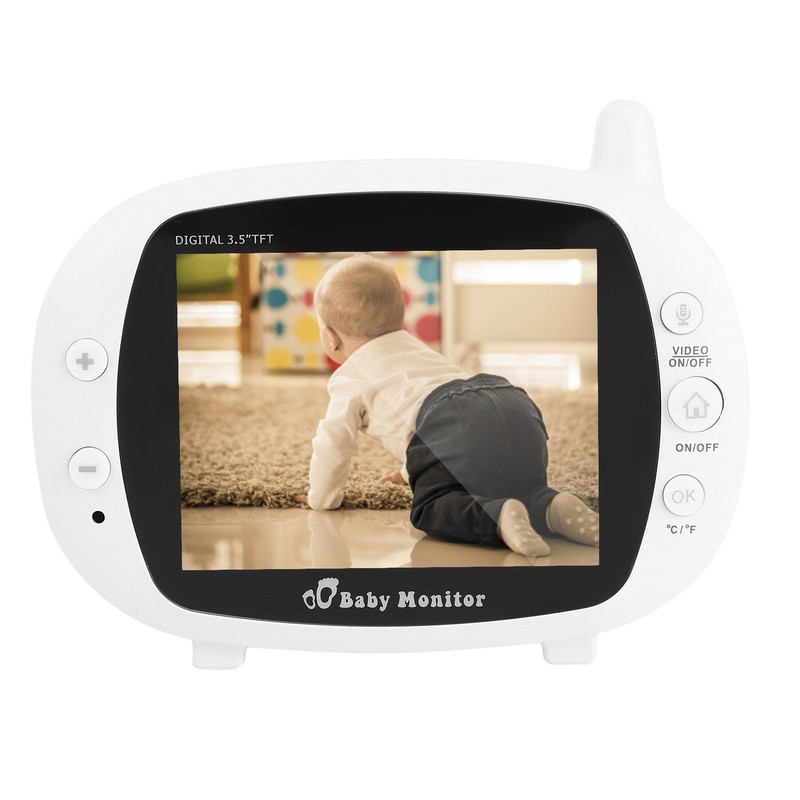 3.5in TFT Baby Camera Digital Night Vision Temperature Sensor Viewing