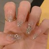Lwenjing Nail Tips, 24 Pieces, Handmade Nails, Short, Spring/Summer, Popular,
