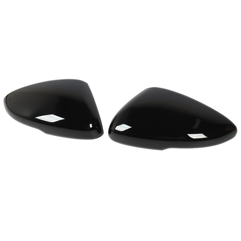 1 Pair Side Mirror Cover Left Right Dustproof Baking Finish