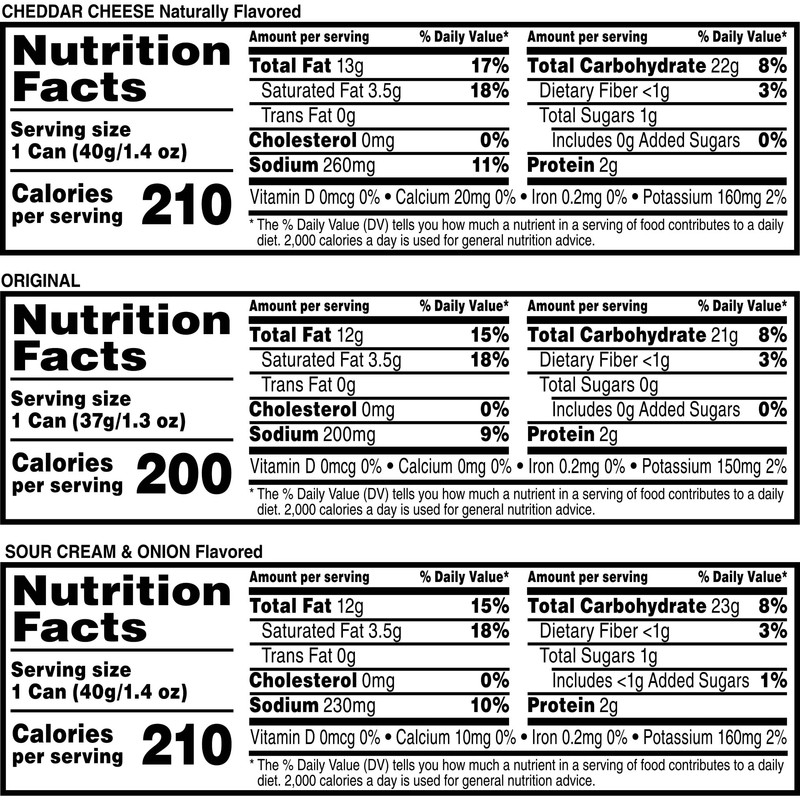 Pringles Potato Crisps Chips, Lunch Snacks, Variety Pack, 13.7oz Pack