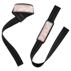 Correas de elevación de fitness de 26 pulgadas, para levantamiento de pesas, levantamiento de pesas, levantamiento de pesas, entrenamiento de potencia, entrenamiento de fuerza
