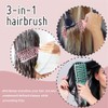 WADY Cepillo para Cabello Rizado Para Mujeres, Cepillo para Rizos,