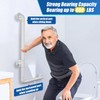 L Shaped Grab Bar for Elderly for Wall, 16x28 Inch