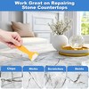 Quartz Countertop Chip Repair Kit - White Granite & Marble