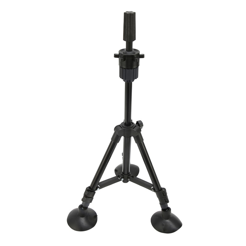 Wig Head Holder Suction Aluminium Alloy Portable Adjustable Wig Head