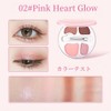 LiangNiShi 4 Color Eyeshadow Palette Teardrop Bag Makeup with Concealer