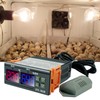 2Pcs All-Purpose Intelligent Digital Display Temperature and Humidity Controller with