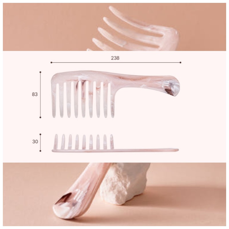 TOOLIF Curved Styling Hair Comb 1ea