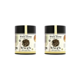 The Tao of Tea, White Peony White Tea, Loose Leaf, 2-Ounce Tins (Pack of 2)