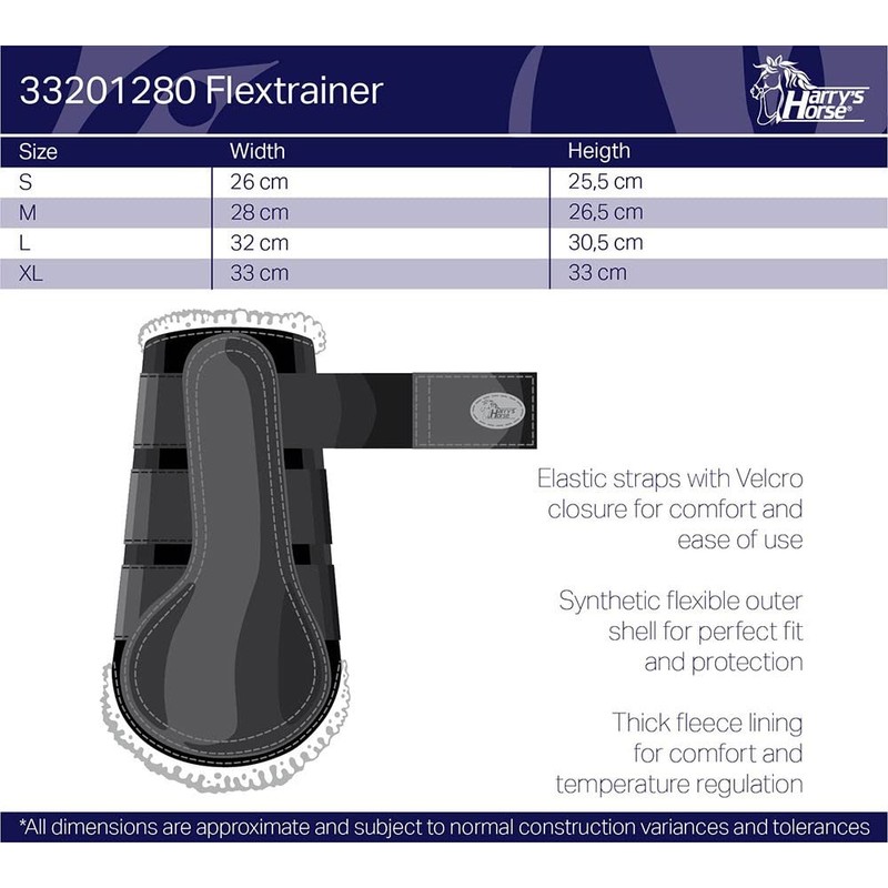 Harry's Horse Tendon boots for 33201280 05XL Flex Trainer XL