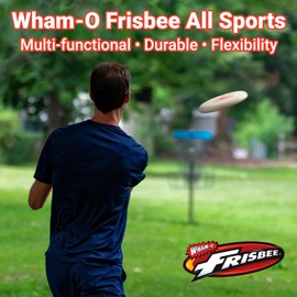 Wham-O Frisbee All Sport Disc 140g, 9.85 Inch, Durable and Non-Slip Grip for Outdoor Games, Perfect for Team Sports and Family Fun -1 Pack