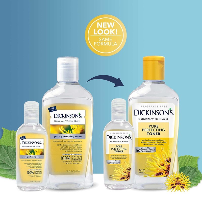 Dickinson’s Original Witch Hazel Pore Perfecting Toner 16 oz