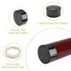 UFURMATE Handrail End Cap, 4 Pieces Black Plastic Round Handrail