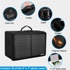 ENGPOW Fireproof Photo Storage Box 5" x 7" Photo Case(Clear),16