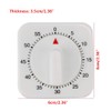 60 Minutes Mechanical Timer Clock Kitchen Cooking Timer Clock With