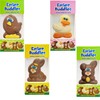 Fruidles Large Easter Buddies Milk Chocolate Bunnies 12-Pack, Individually Wrapped