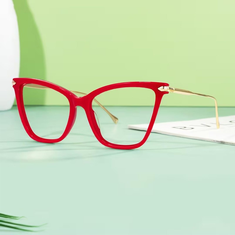 Zeelool Oversized Blue Light Blocking Glasses for Women, Butterfly Glasses