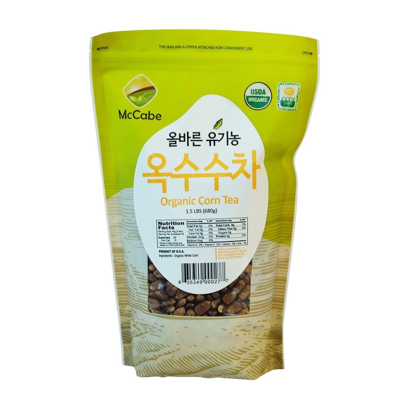 McCabe Organic Tea, 1.5-Pound (3-Pack) (Corn Tea, Black Bean Tea,