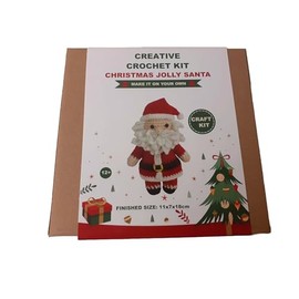 Joe Davies Creative Crochet Kit, Christmas Jolly Santa