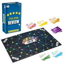 University Games, 5-Star Review Party Game, The Game of Crazy Reviews, for 2 or More Players Ages 12 and Up