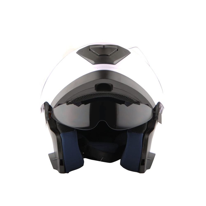 1Storm New Motorcycle Bike Full Face Helmet JH901 Glossy White