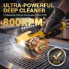 Electric Grill Brush - Cordless Rechargeable Electric Grill Cleaner with