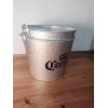 Corona Galvanized Beer Bucket - Corona Beer Bucket - Galvanized