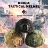 BOOIU Airsoft Helmet Fast Helmet Airsoft Tactical Helmet Adjustable-MH Fast