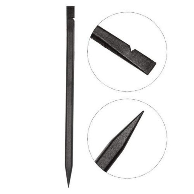 2pcs Black Nylon Plastic Spudger Stick Opening Repair Tool for